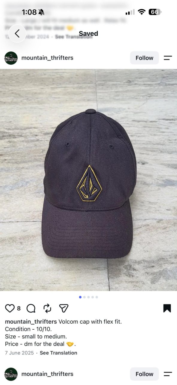 Volcom Baseball Cap